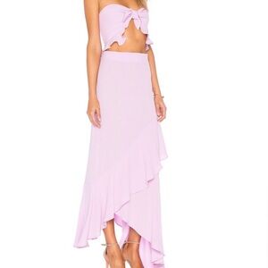 Flynn Skye Lavender Asymmetrical Dress